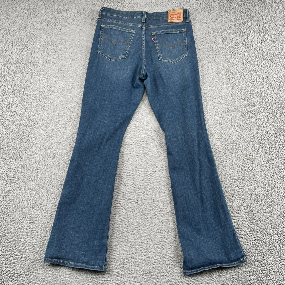 Levi's Jeans Women 32 Blue 725 High Rise Bootcut Denim Waterless Stretch
